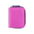 Розовый женский кошелек Visconti RB53 BERRY M Hawaii c RFID