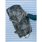 Тактический военный дорожный рюкзак сумка Oxford 60 л Украина Пиксель (1164) - изображение 5