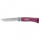 Нож Opinel №7 Inox VRI, фиолетовый, без упаковки (1427) - изображение 1