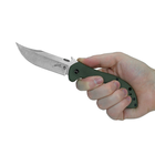Нож складной Kershaw CQC-10K (длина: 216мм, лезвие: 90мм), зеленый - изображение 3