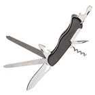 Нож складной, мультитул Partner (110мм, 12 функций), черный HH062014110B - изображение 1