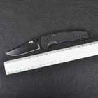 Нож складной SOG Salute Black TiNi (длина: 209мм, лезвие: 92мм) - изображение 10