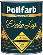 Эмаль Polifarb DekoLux 0.7 кг Красная (PB-111884) - изображение 1