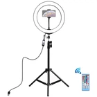 Кольцевая USB RGBW LED лампа Puluz PKT3043 10\"+ штатив 1.1 м 3855962
