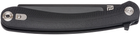 Ніж Artisan Cutlery Orthodox BB, D2, G10 Polished Black (27980191) - зображення 3