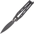 Нож Artisan Cutlery Kinetic Balisong, D2, Steel Black (27980207) - изображение 1