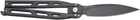 Нож Artisan Cutlery Kinetic Balisong, D2, Steel Black (27980207) - изображение 2