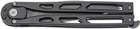 Ніж Artisan Cutlery Kinetic Balisong, D2, Steel Black (27980207) - зображення 3