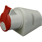 Розетка силова настінна IP44 SEZ 32A 3P+N+PE 400V IZN 3253 (стаціонарна)