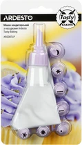 Мешок кондитерский Ardesto Tasty Baking с 7 насадками Лиловый (AR2307LP)