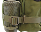 Сумка тактическая поясная MFH с флягой цвет олива ( 30943B) - изображение 3