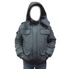 Куртка-бушлат для полиции -20 C Pancer Protection черный (58) - изображение 1