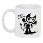 Чашка з принтом Bendy and the Ink Machine Бенді та чорнильна машина BM .02.14 Кружка керамічна 0,33
