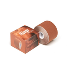 Хлопчатобумажный кинезио тейп K-Tape My Skin Medium Brown, 5 см х 5 м, коричневый (100117) - изображение 3