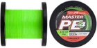 Шнур Select Master PE 1000 м 0.08 мм 11 кг Салатовий (18700179)