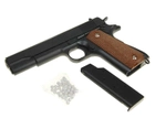 Пістолет страйкбольний Galaxy G13+ з кобурою (Colt M1911 Classic) - зображення 5