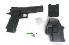 Страйкбольний пістолет Galaxy G6+ (Colt M1911) із кобурою - зображення 2