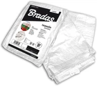 Тент Bradas посилений White 4х6 м 90 г/м² (PLW904/6)