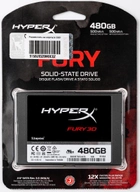 Kingston SSD HyperX Fury 3D 480GB 2.5" SATAIII 3D NAND TLC (KC-S44480-6F) - зображення 6