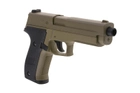 Пістолет SIG sauer P226 Metal Slide Cyma CM.122 AEP Tan (Страйкбол 6мм) - изображение 2