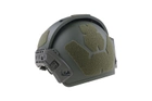 Шолом страйкбольний Ultimate Tactical Air Fast Helmet Replica Olive Drab - зображення 7
