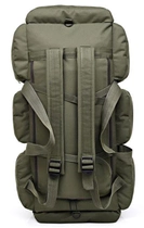Сумка-рюкзак тактическая xs-90l3, 90 л – оливковый - изображение 3