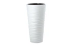 Горшок для цветов Form-Plastic Сахара Слим круглый 25 л 30 х 56 см Белый