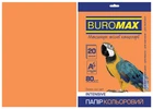 Бумага цветная А4 Buromax INTENSIV 80гм2 оранжевый 20л. (BM.2721320-11)