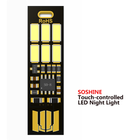 Фонарь миниатюрный Soshine USB LED3 (сенсорный), 120 Lm, 6 LED