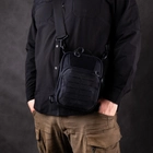 Тактическая сумка-кобура для скрытого ношения Scout Tactical EDC «Tac-box» black - изображение 3