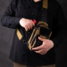 Тактична сумка-кобура для прихованого носіння Scout Tactical EDC «Tac-box» Cyot-black - зображення 13