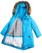Парка Baby Line Z225-18 128 см Бирюзовая (6205041460)