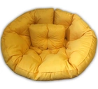 Кресло трансформер матрас с подушкой бескаркасное раскладное лежак Жёлтый M (12397705) - изображение 1