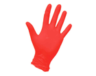 Перчатки нитриловые текстурированные Medicom S 100 шт/уп Красные (MedicomкрасныеS) - изображение 2