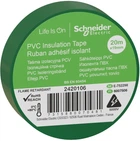 Ізострічка Schneider Electric ПВХ 19 мм х 20 м Зелена (2420106)