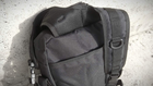 Тактична сумка-рюкзак месенджер портфель Чорний - зображення 6