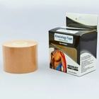 Кинезио тейп в рулоні Active 5 см х 5м (Kinesio tape) еластичний пластир [бежевий] - зображення 6