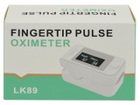 Пульсометр оксиметром на палець (пульсоксиметр) LK89 White OLED (14629) - зображення 3