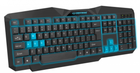 Клавіатура дротова Esperanza ILLUMINATED USB UA Black-blue (EGK201BUA)
