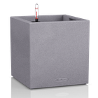 Умный горшок Lechuza Canto Stone Low 40 квадратный 29л 40 x 40 см Серый камень