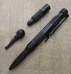 Ручка тактична MFH "Tactical-Profi" зі стилусом і ключем від наручників чорна (37545) - зображення 3
