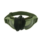 Тактические очки защитная маска с 3 линзами / Баллистические очки со сменными линзами - изображение 5