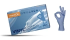 Перчатки Виниловые Неопудренные MEDIOK Синие M (100 шт) - изображение 1