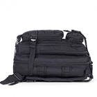 Тактичний штурмової військовий рюкзак 45 літрів Чорний HunterArmor - зображення 4