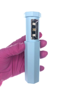 Портативный карманный телескопический стерилизатор UVС голубой - изображение 5