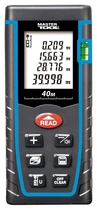 Дальномер лазерный MASTERTOOL до 40 м ± 2 мм/м память 30 класс лазера I IP54 питания ААА*2 чехол 30-0940