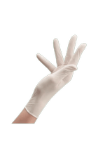 Перчатки Латексные Опудренные CARE365 Белые M (100 шт) - изображение 2
