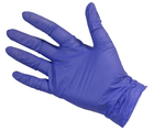Перчатки Нитриловые Неопудренные CARE365 Фиолетовые M; L (100 шт) - изображение 1