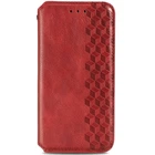 Кожаный чехол-книжка GETMAN Cubic (PU) для Samsung Galaxy A52 4G / A52 5G / A52s Красный