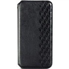 Кожаный чехол-книжка GETMAN Cubic (PU) для Xiaomi Mi 10T Lite / Redmi Note 9 Pro 5G Черный